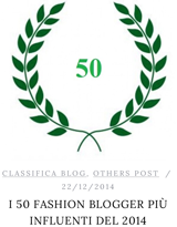 Classifica Blog 2014 - Top 50 Fashion Blog