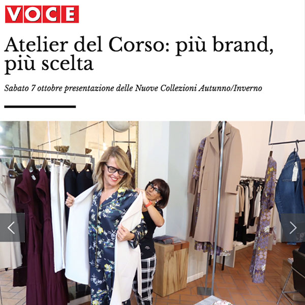 Atelier del Corso: più brand, più scelta