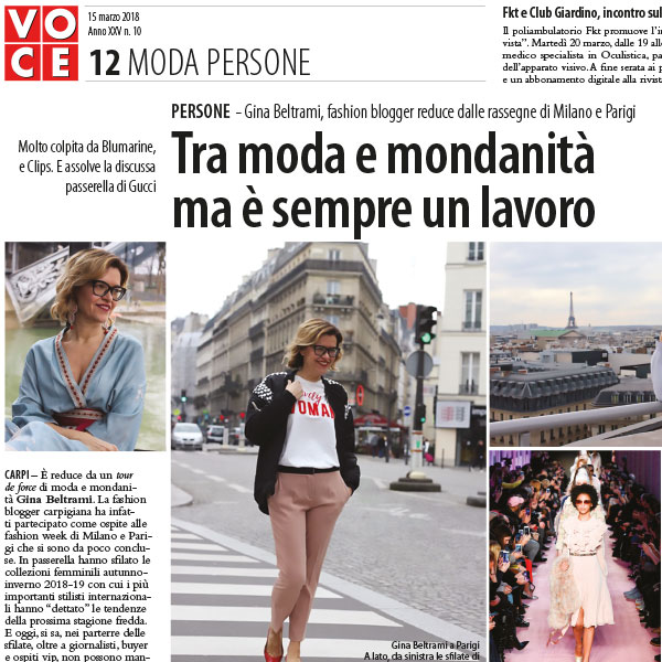 Tra moda e mondanità ma è sempre un lavoro