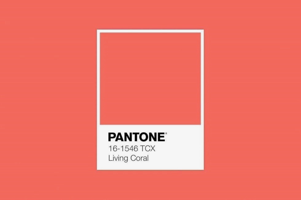 living coral color of the year