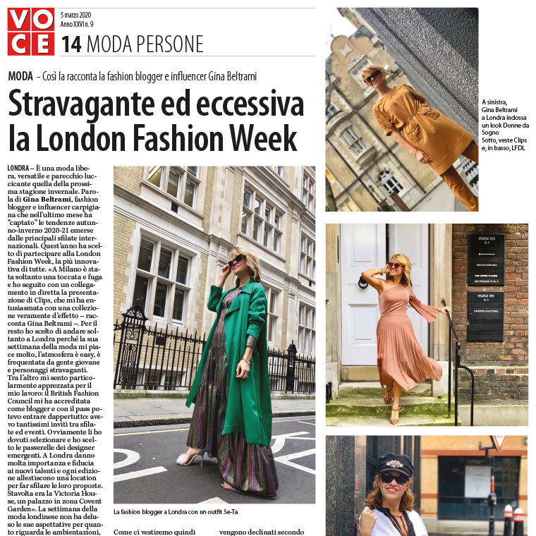 Stravagante ed eccessiva la London Fashion Week