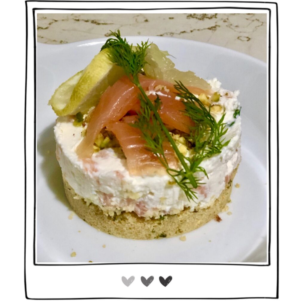 cheescake al salmone